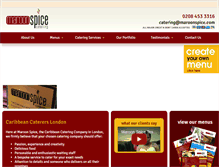 Tablet Screenshot of maroonspice.com